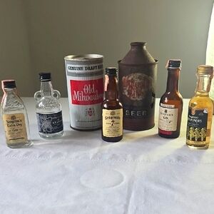 Vintage Alcohol Decor